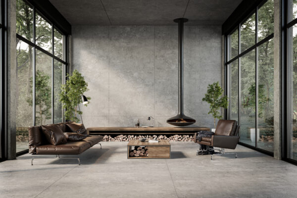 Porcelanato Embramaco Master District Gray 123X123 Acetinado 123002 - Imagem 2