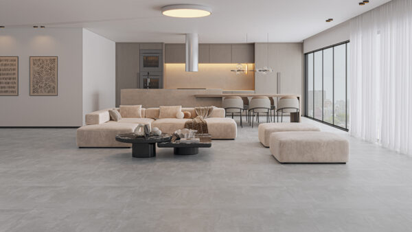 Porcelanato Embramaco Soft Concret Plus 83X83 Acetinado Ref 83029 - Imagem 2