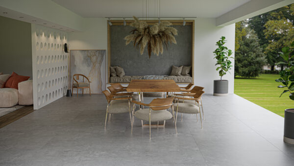 Porcelanato Embramaco District Gray Out Plus 83X83 Granilhado Ref 83044 - Imagem 2
