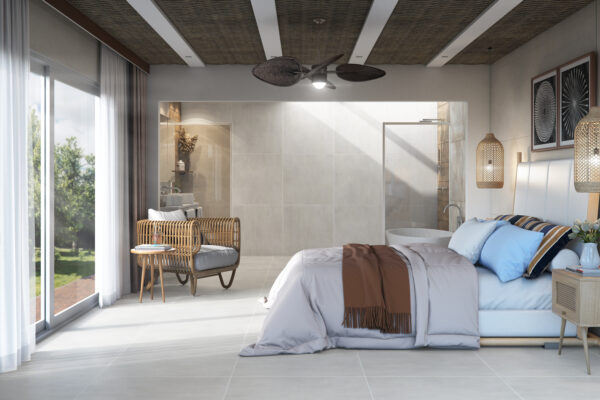 Porcelanato Embramaco Carbon Off White Out Plus 83X83 Granilhado Ref 83063 - Imagem 2
