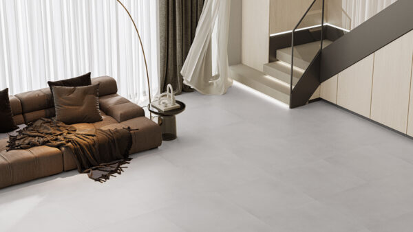 Porcelanato Embramaco Troy Concret Plus 83X83 Acetinado Ref 83070 - Imagem 2