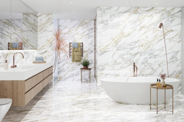 Porcelanato Castelli Gran Carrara Real Lux 62X121 P70670 - Imagem 2